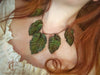 Whirling Leaves Necklace (5 Leaves)