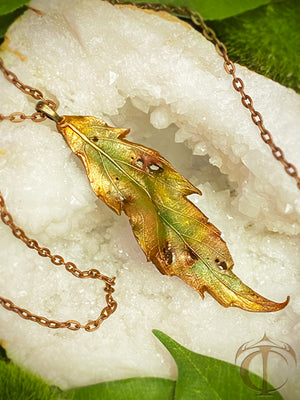Timeless Leaf Pendant