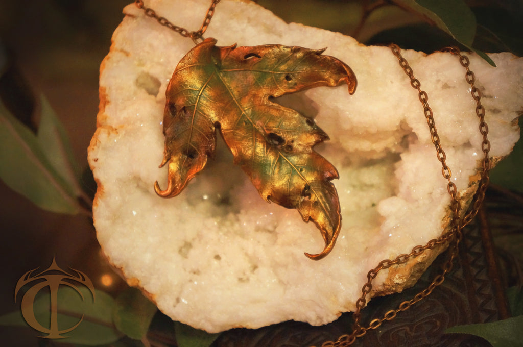 Elven Leaf Pendant